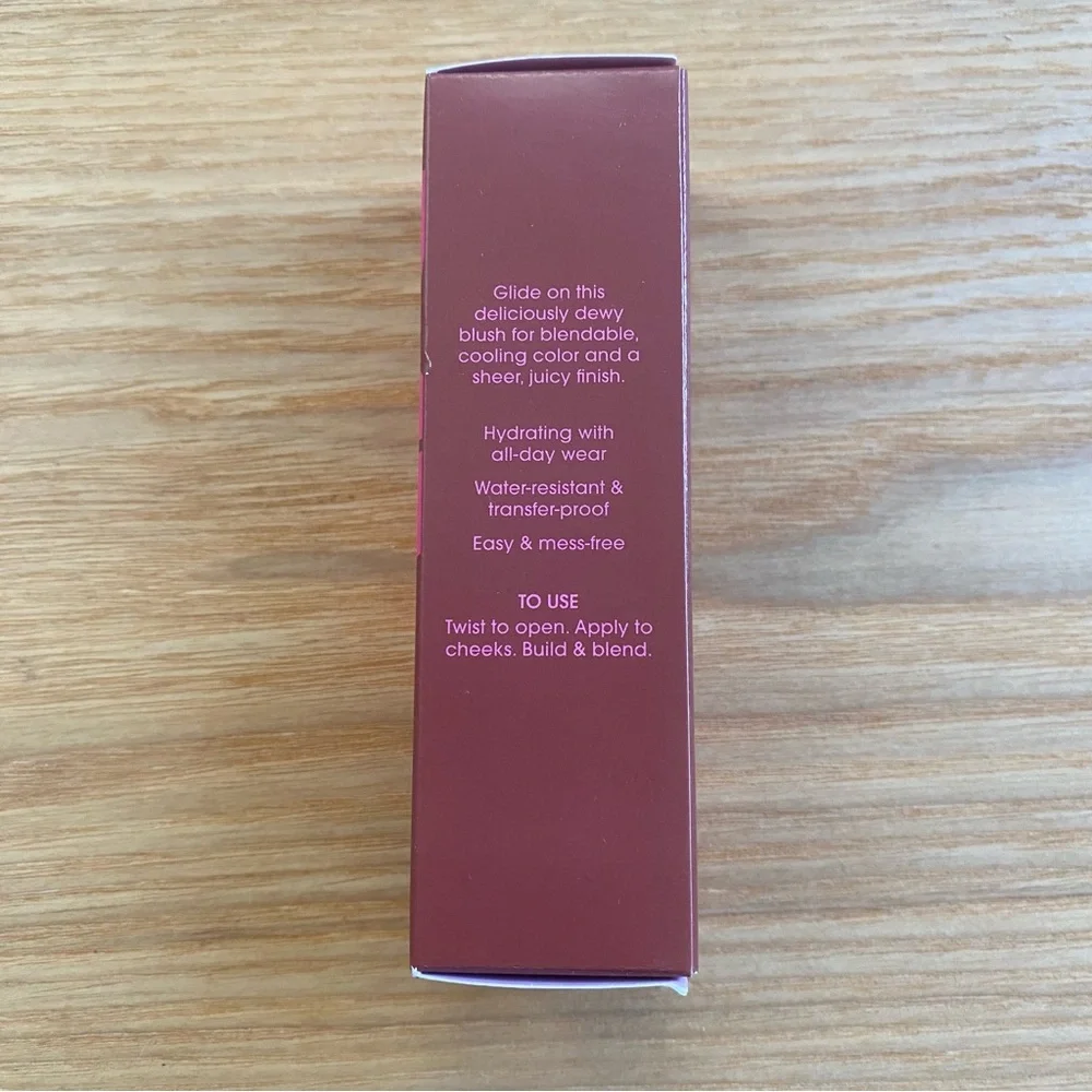 [NWT] Benefit Cosmetics Juice Stick Dewy Gel-Cream Blush in Foxxy